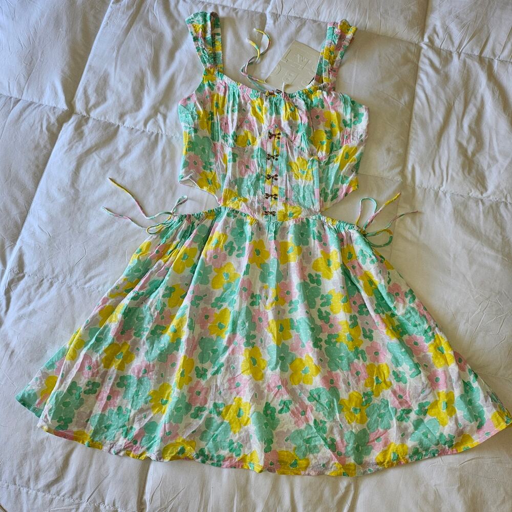Sabo floral summer Women's Multi Dress NWT